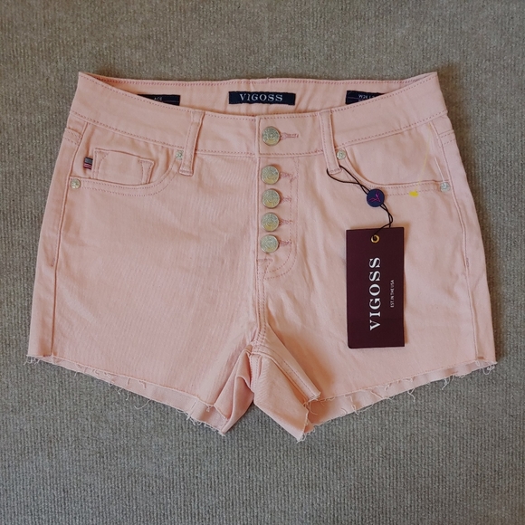 Vigoss Ace High Rise Shorts Womens Size 